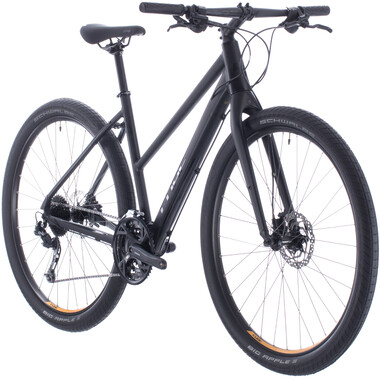 Bicicleta de paseo CUBE HYDE TRAPEZ Negro 2020 0
